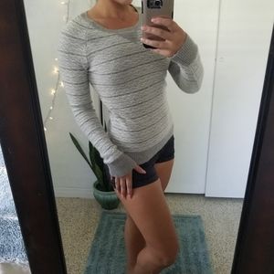 Soft Gray Aerie Sweater